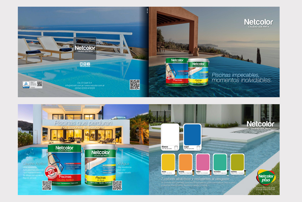 Folleto Piscinas