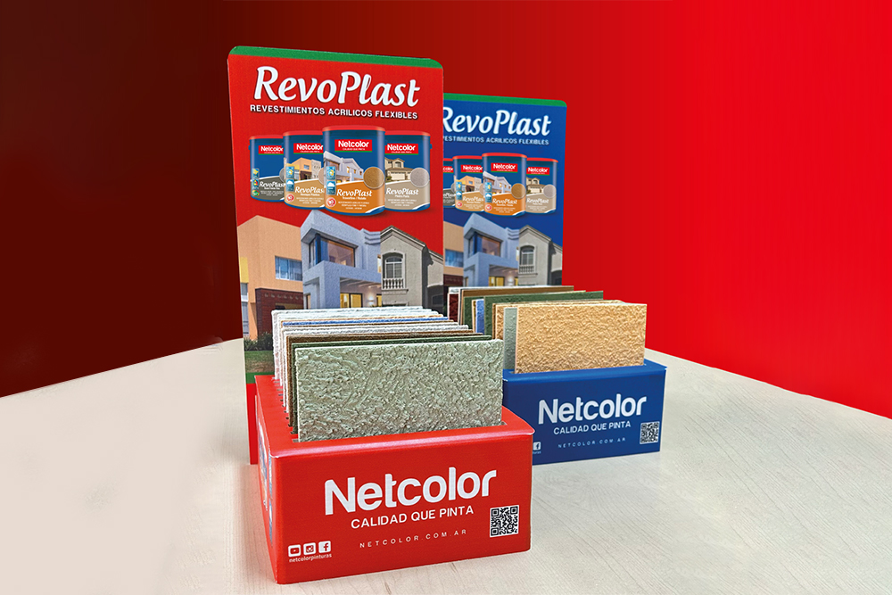 Exhibidor Revoplast